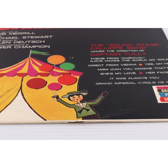 The Sound Stage Calliope Band, Captain Tully Carnival LP Record Grand Prix K-169 - Picture 5 of 16